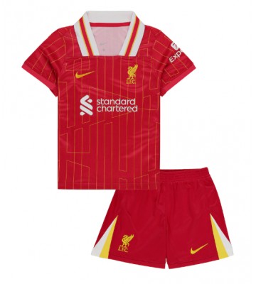 Liverpool Hemmakläder Barn 2024-25 Kortärmad (+ Korta byxor)